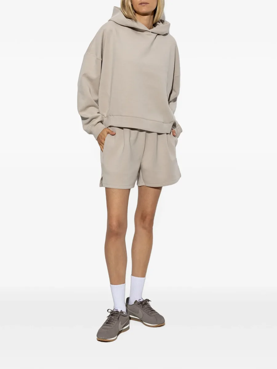 logo-print cropped hoodie 2