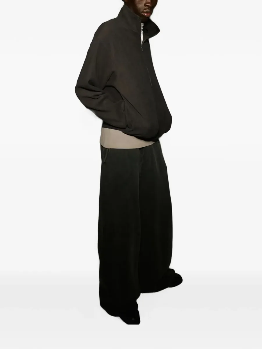 half-zip fleece sweater 2