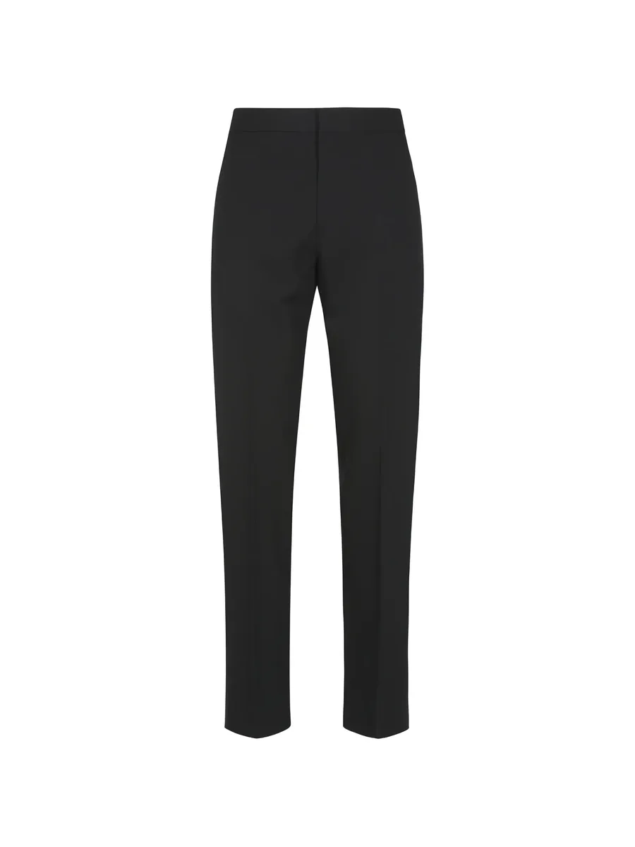 pressed-crease tailored trousers 1