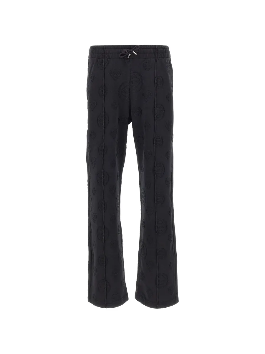 appliqué monogram track pants 1