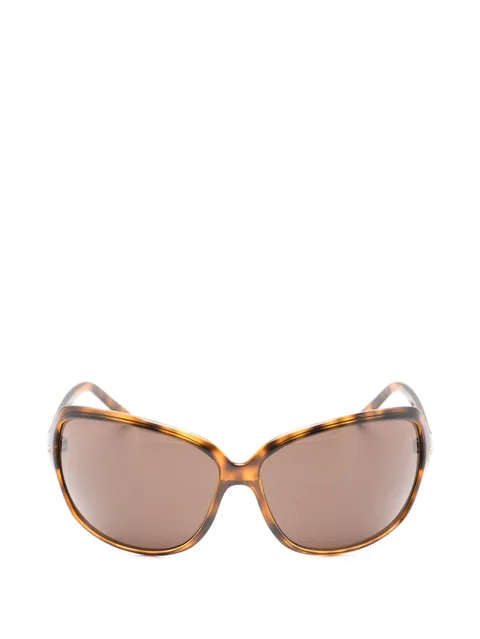 2000s geometric sunglasses