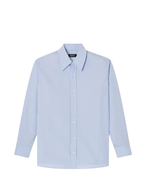 Kayla long-sleeve button-down shirt