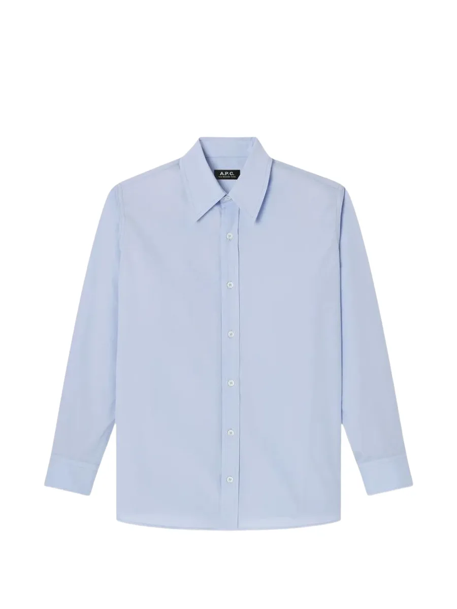 Kayla long-sleeve button-down shirt 1
