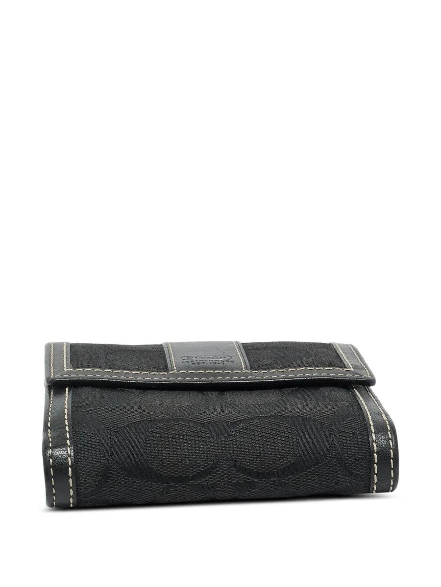 logo-detail flap wallet 6