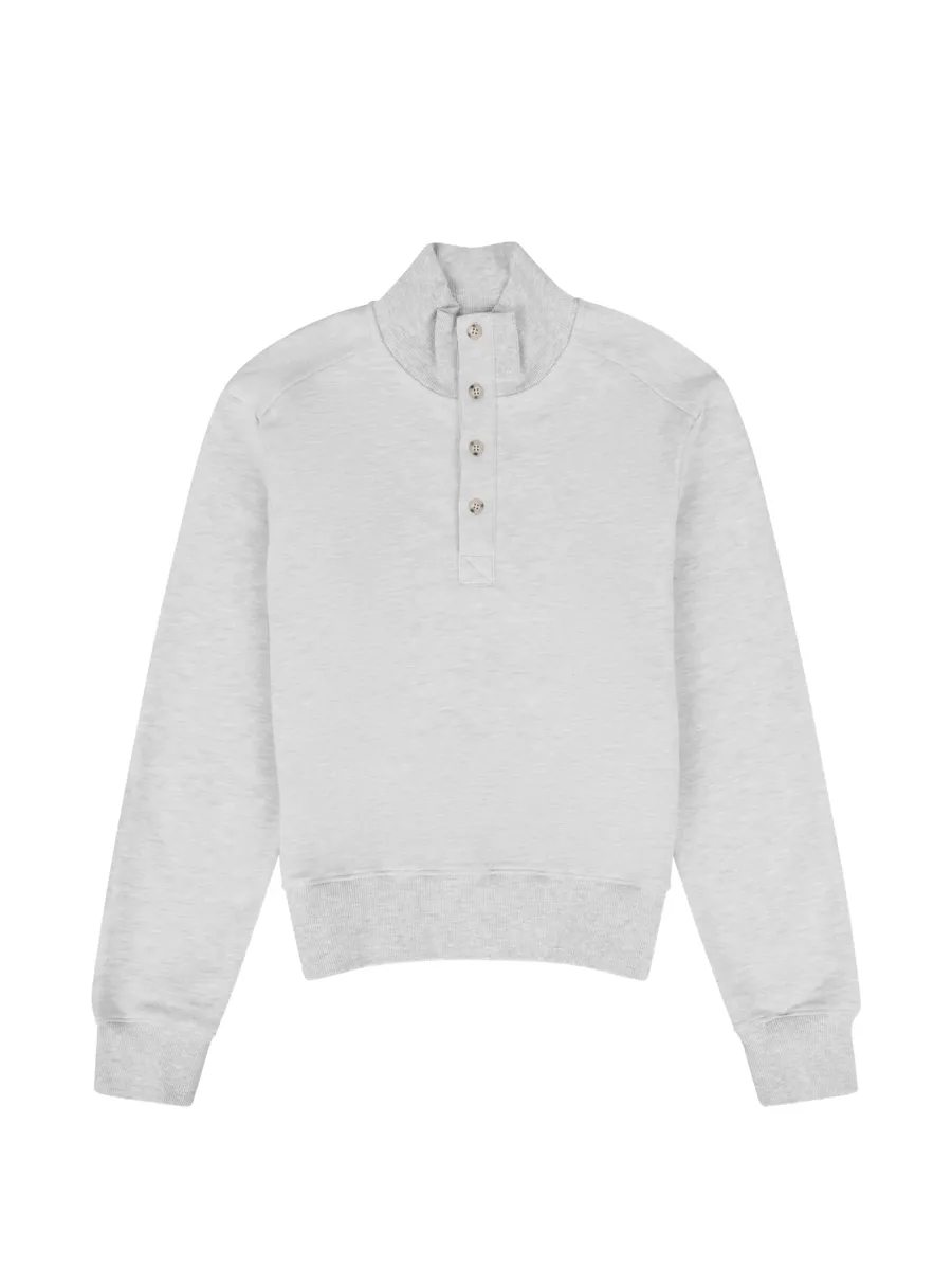 button-up high-neck sweater 1