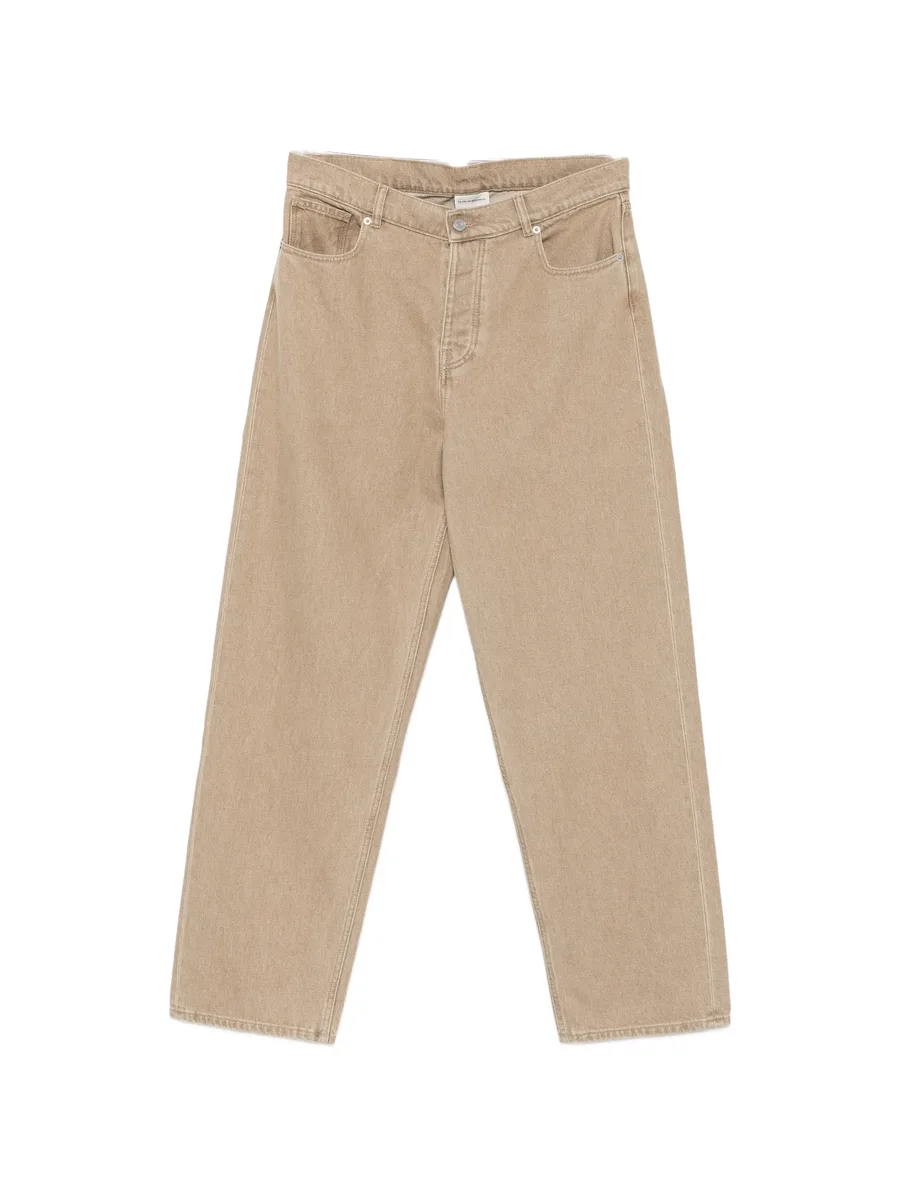 logo-patch jeans 1