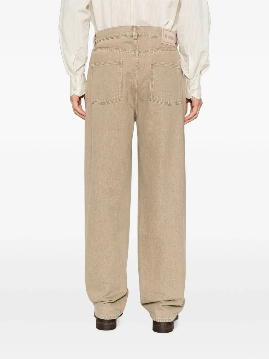 logo-patch jeans 4