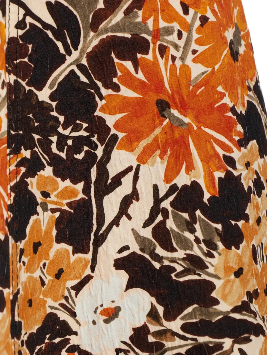 floral-print midi skirt 5