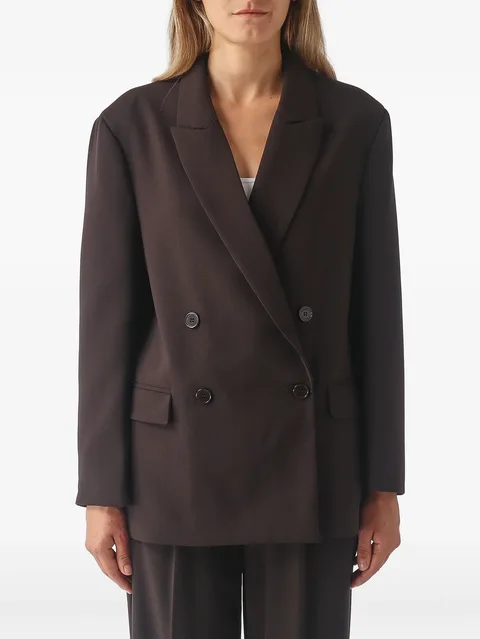double-breasted blazer