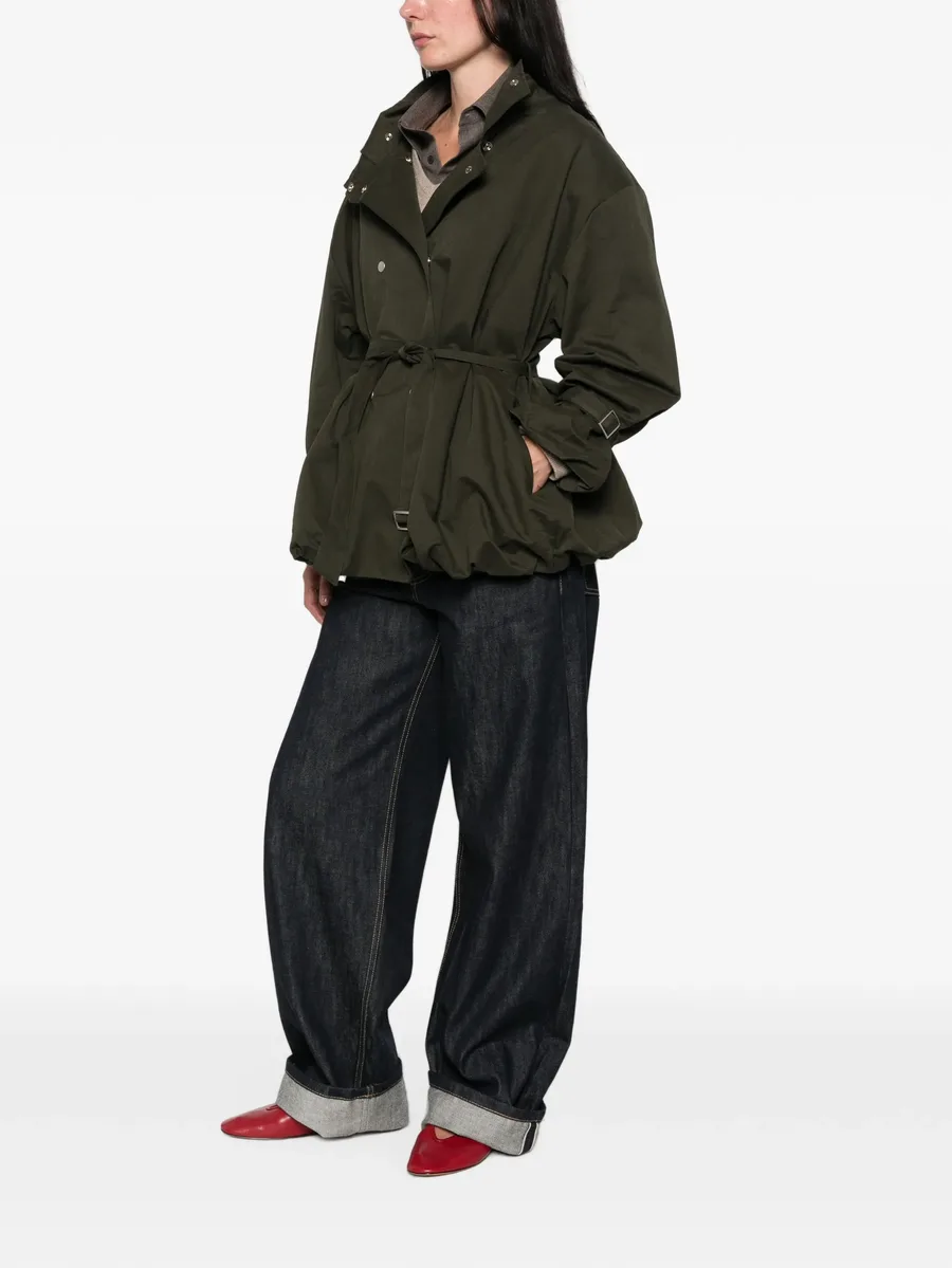 belted double-breasted jacket 1