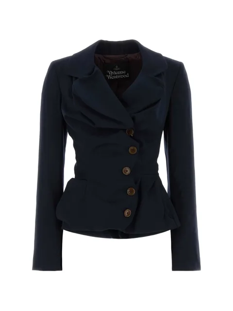 Drunken asymmetric jacket