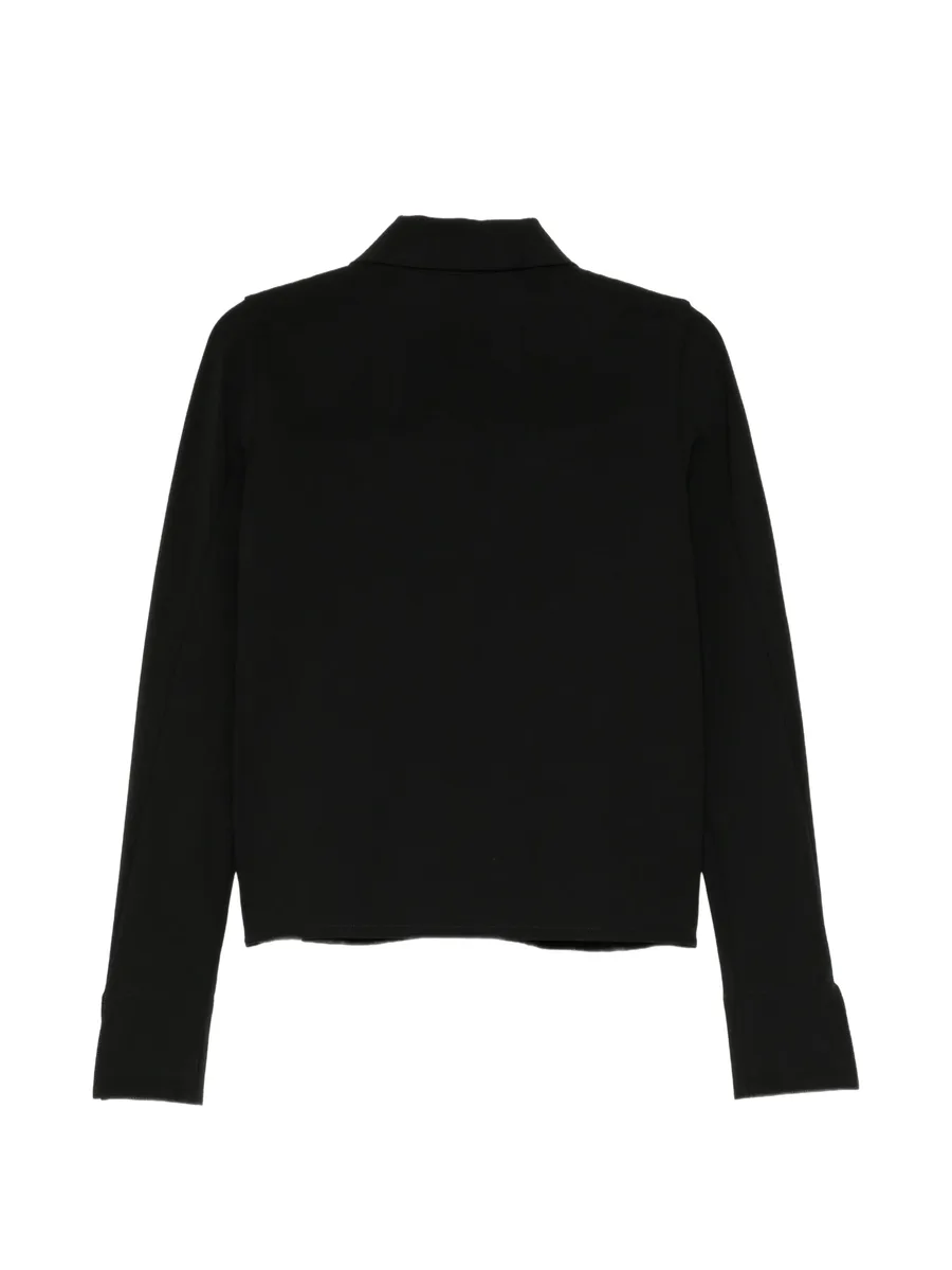 zip-up pointed-collar jacket 2
