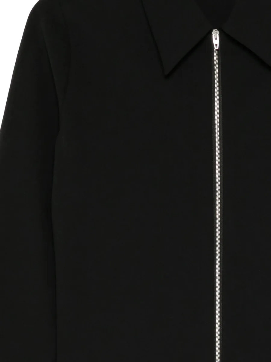 zip-up pointed-collar jacket 3