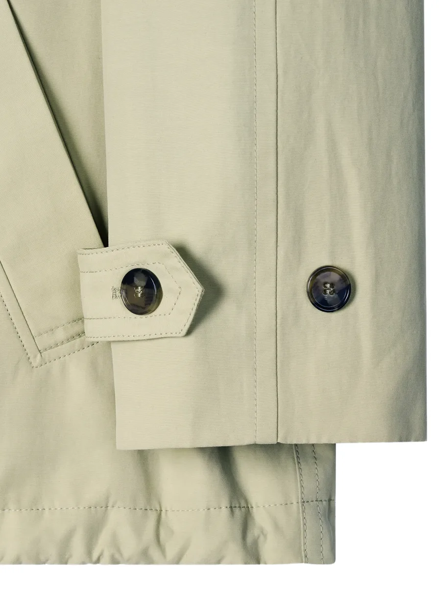 stone cropped trench jacket 7