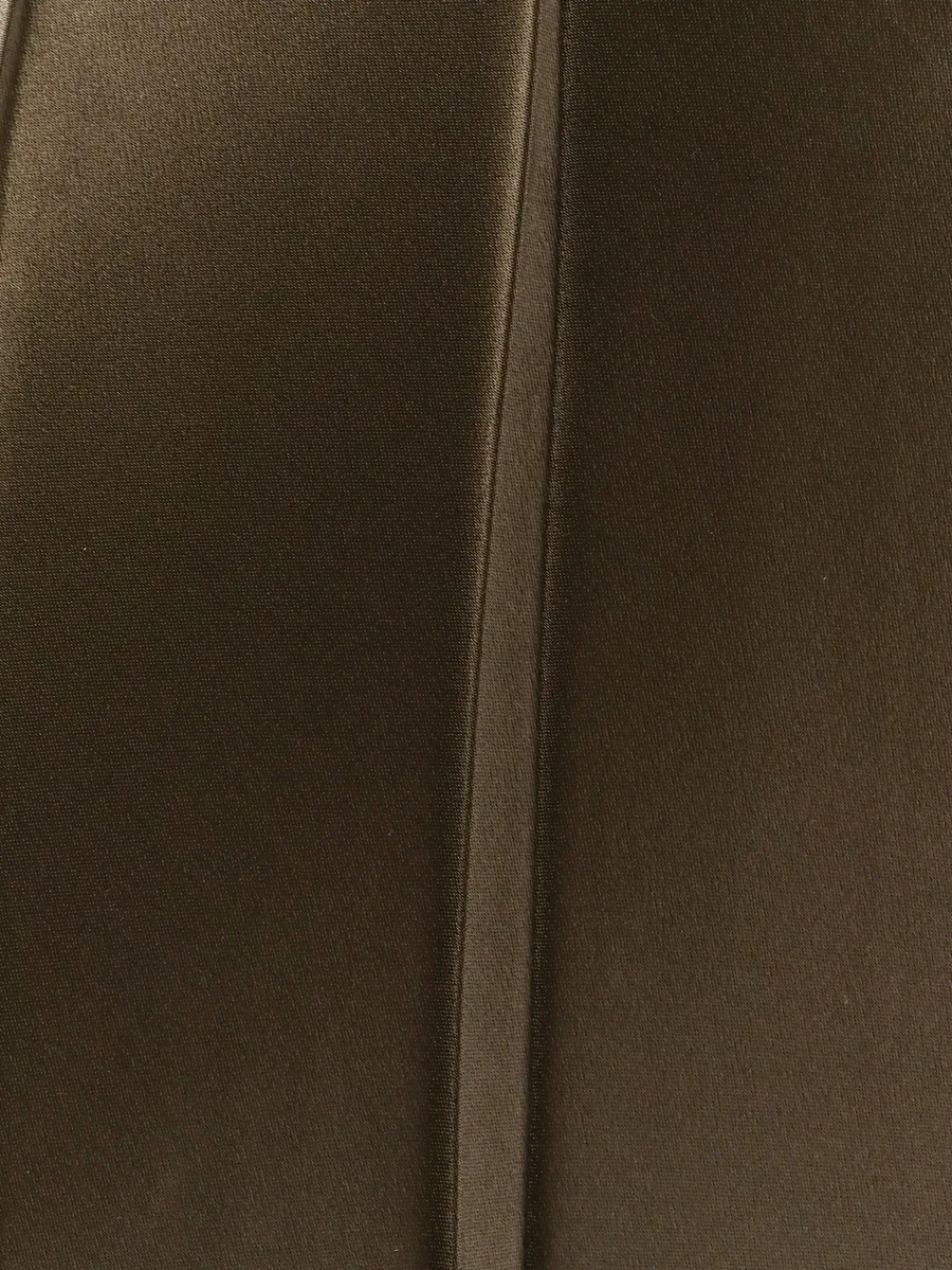 pleated satin midi skirt 3