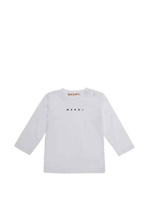 logo-print long-sleeve T-shirt