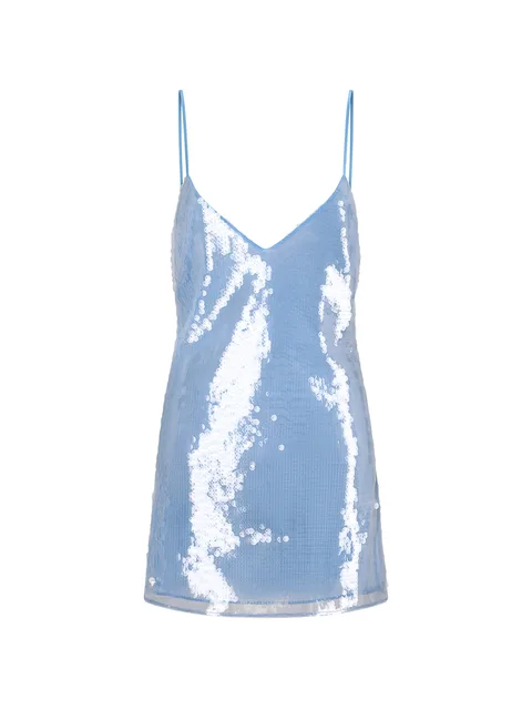 Deserae sequin-embellished dress