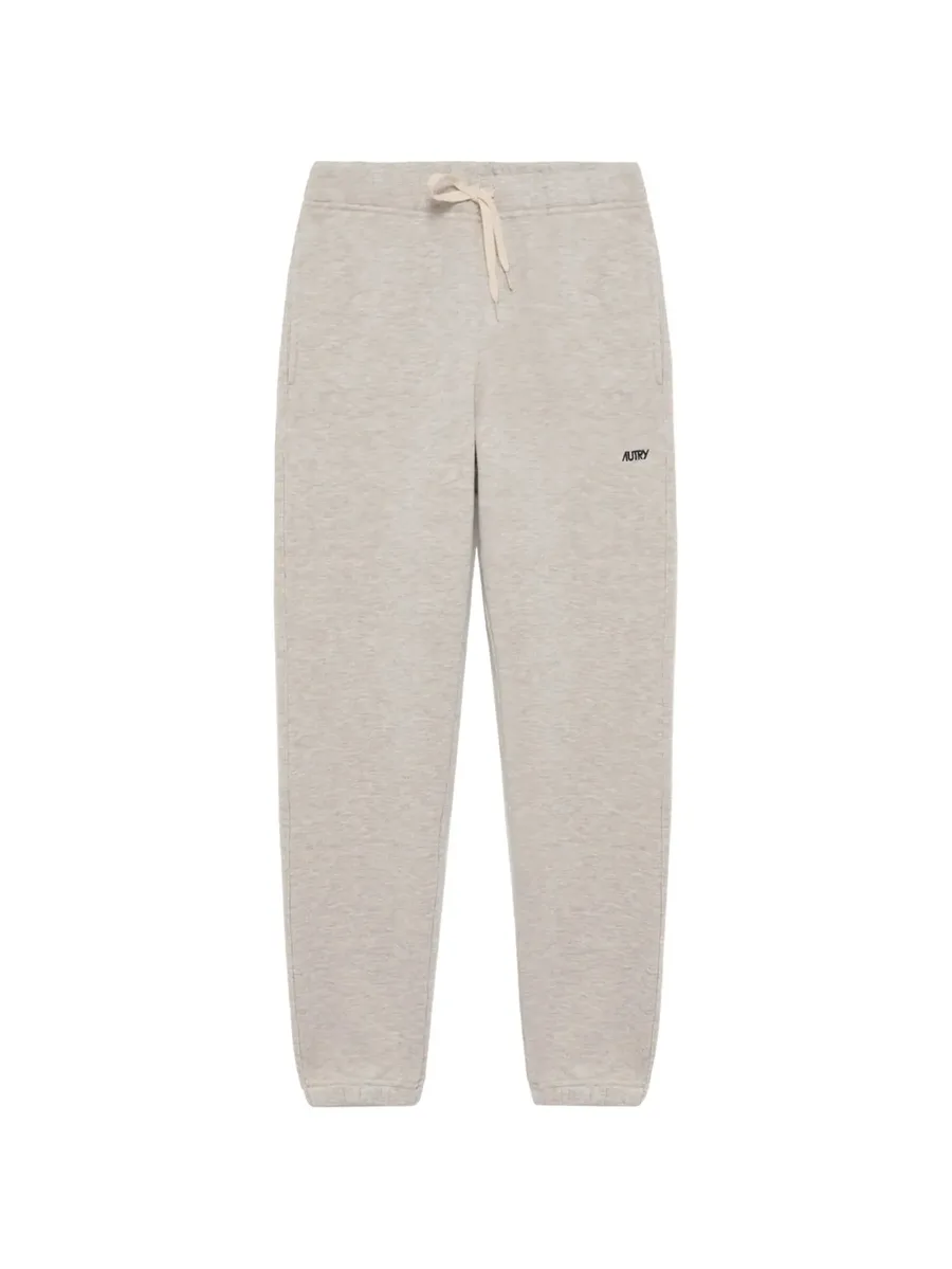 logo-embroidered drawstring track pants 1