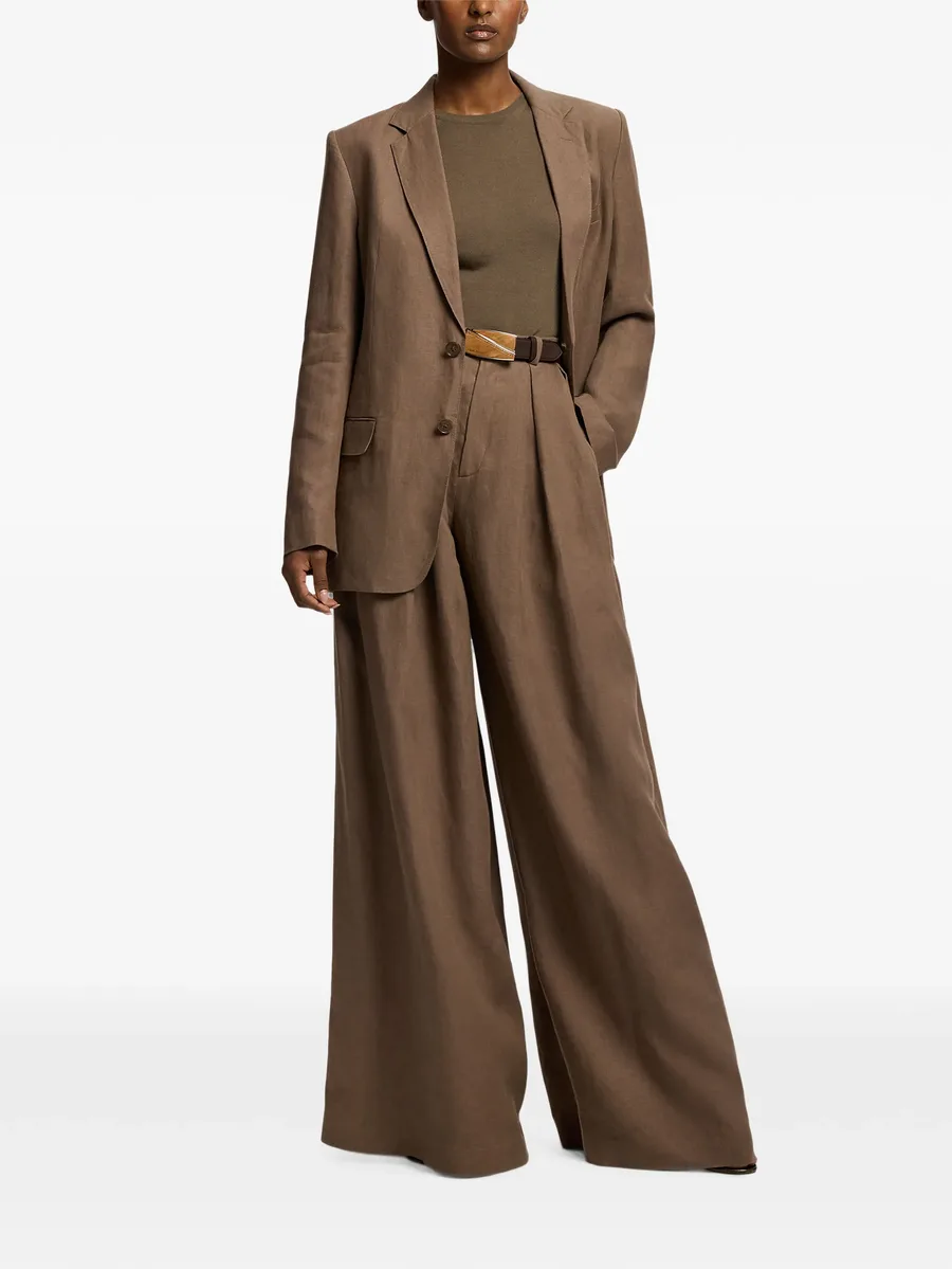 pleated palazzo pants 2
