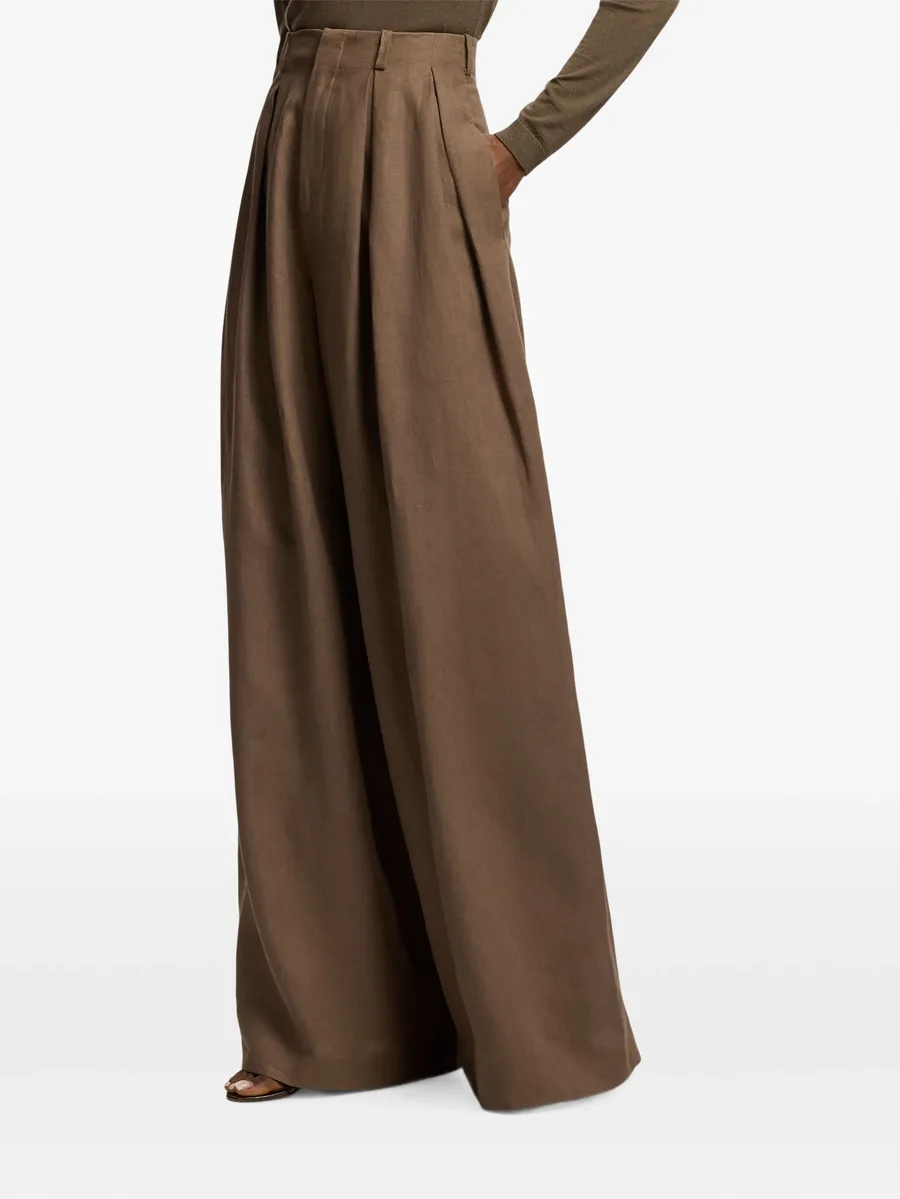 pleated palazzo pants 4