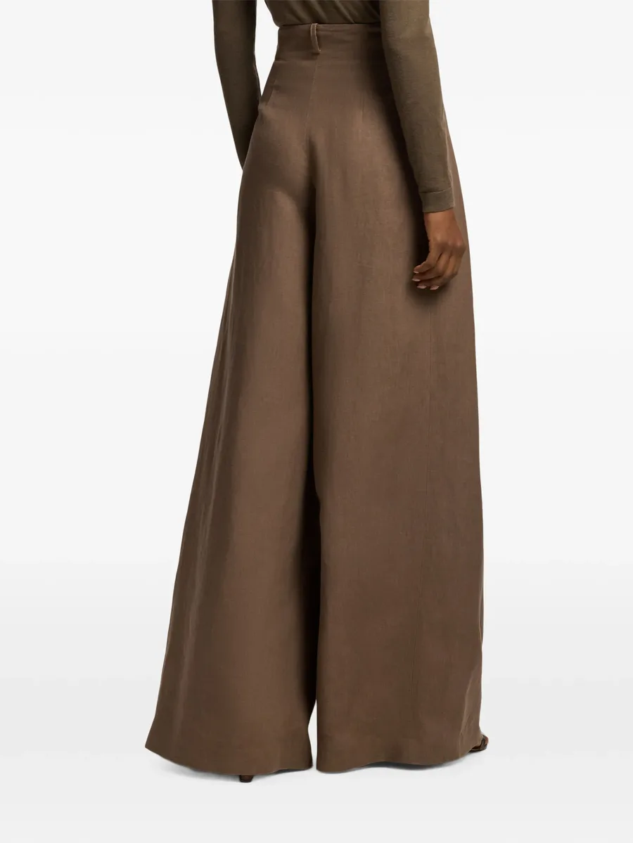pleated palazzo pants 5