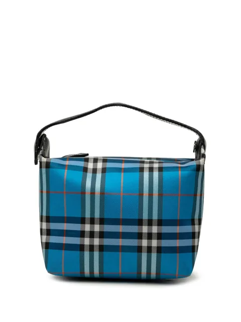 2000-2017 Mini House Check Canvas handbag