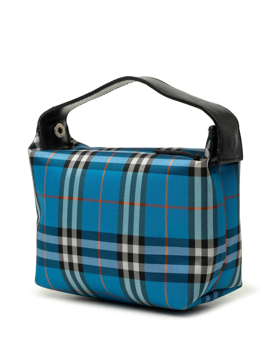 2000-2017 Mini House Check Canvas handbag 3