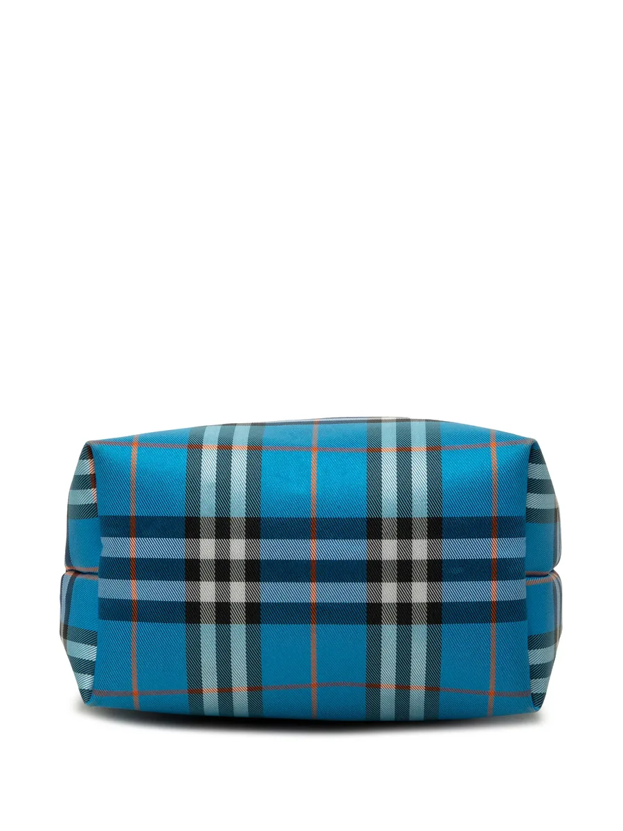 2000-2017 Mini House Check Canvas handbag 4