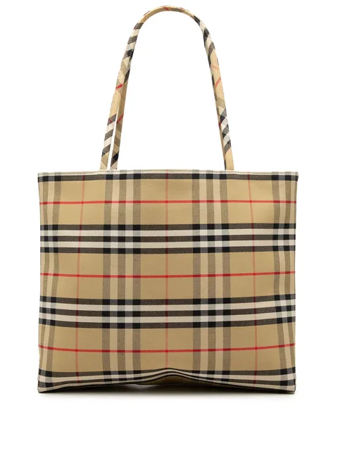 2000-2017 House Check Canvas tote bag