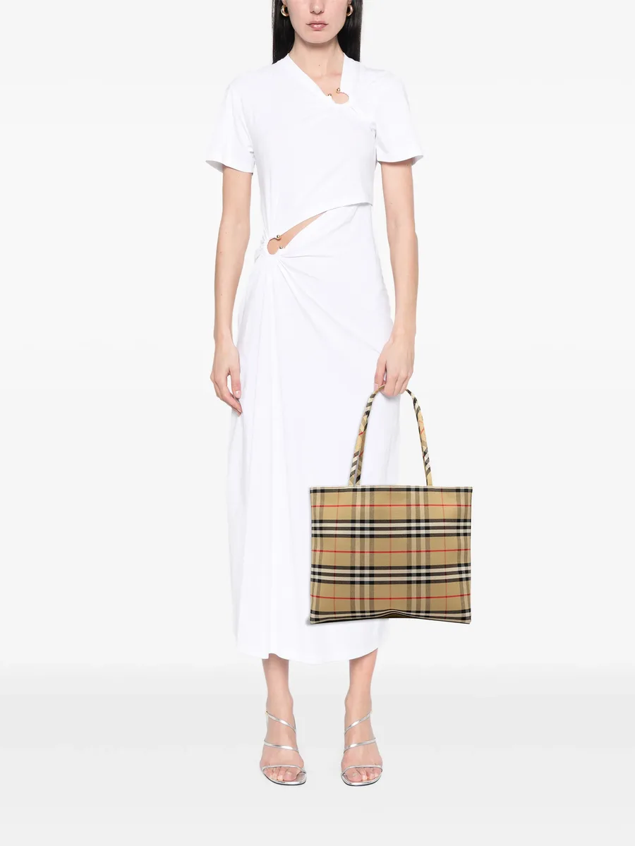 2000-2017 House Check Canvas tote bag 2