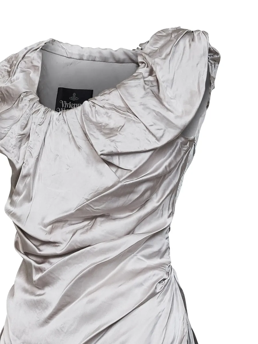 twisted-effect mini dress 3