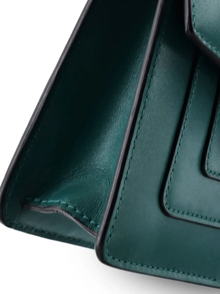 Serpenti Forever Chain Leather Mini clutch bag 5
