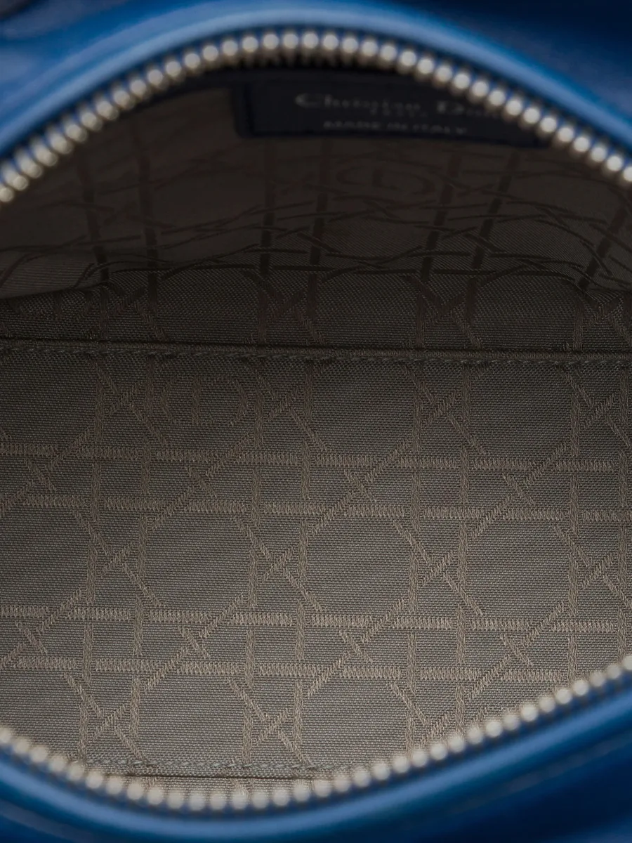 2012 Medium Lambskin Cannage Lady Dior satchel 5