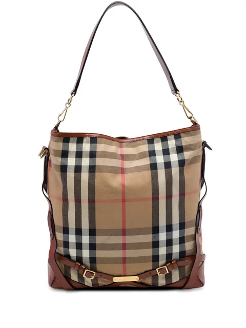 2000-2017 House Check Canvas Gosford Bridle satchel