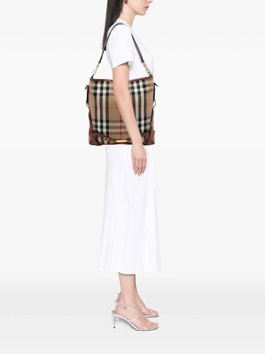 2000-2017 House Check Canvas Gosford Bridle satchel 2