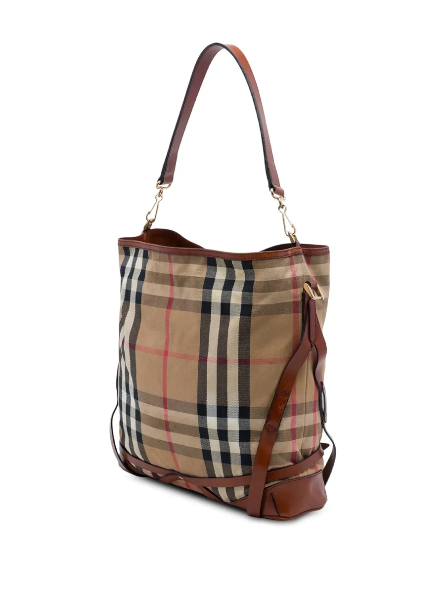 2000-2017 House Check Canvas Gosford Bridle satchel 3