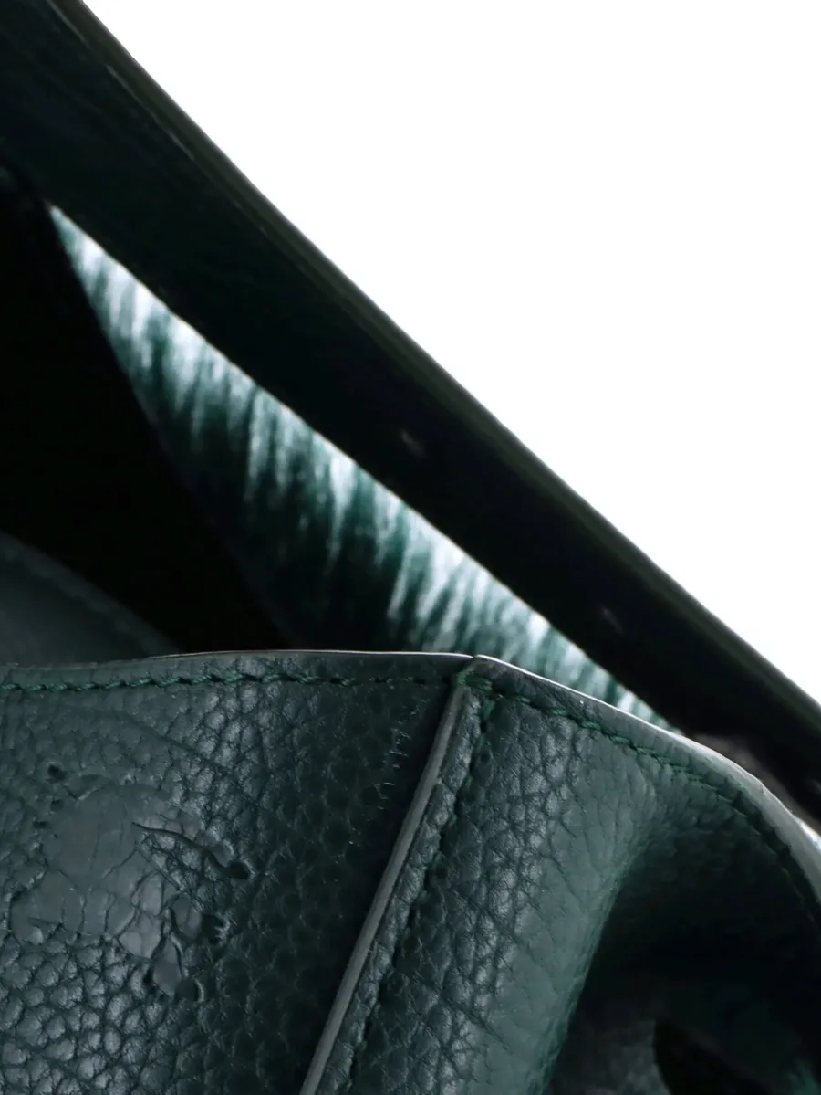 Chess Leather and Fur Medium hobo bag 4