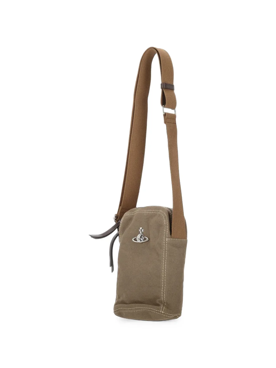 Orb-plaque shoulder bag 3