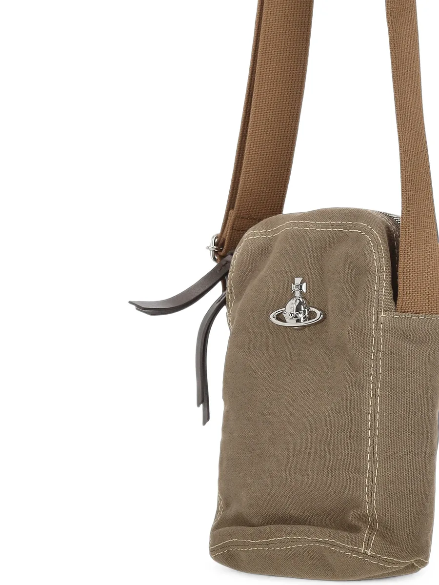 Orb-plaque shoulder bag 4