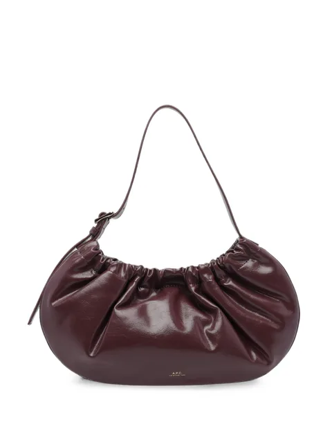 Ninon leather shoulder bag