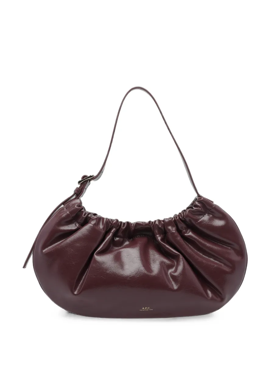 Ninon leather shoulder bag 1