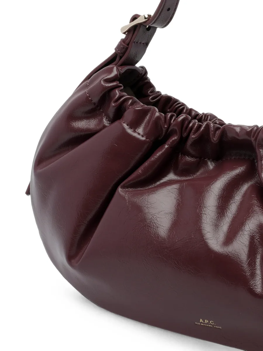 Ninon leather shoulder bag 4