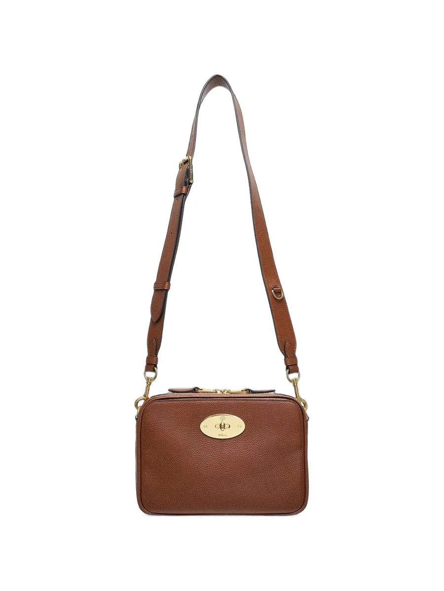 Darley grained leather shoulder bag 1