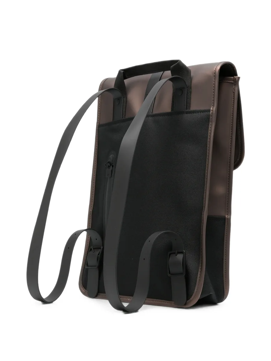foldover carabiner-fastening backpack 2