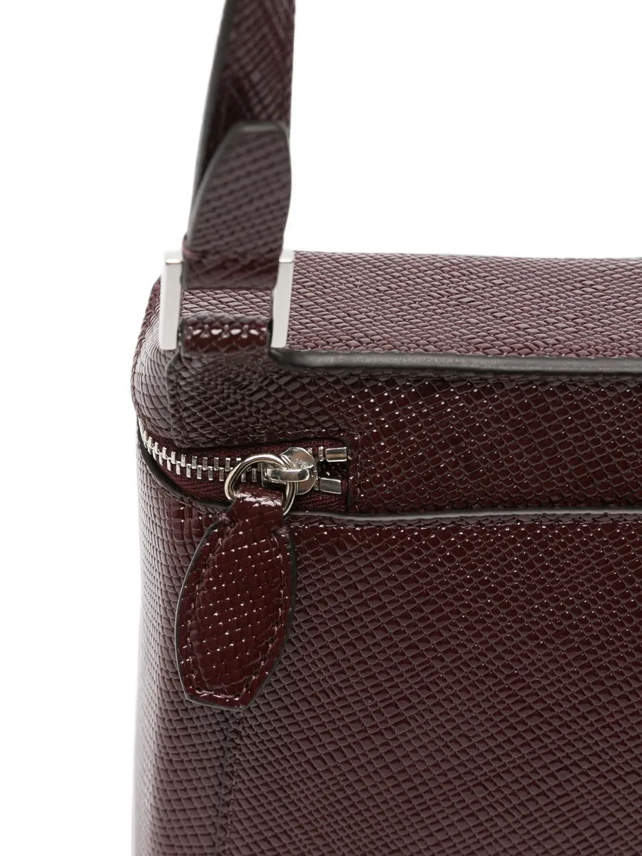 Clip palmellato-patent leather shoulder bag 3