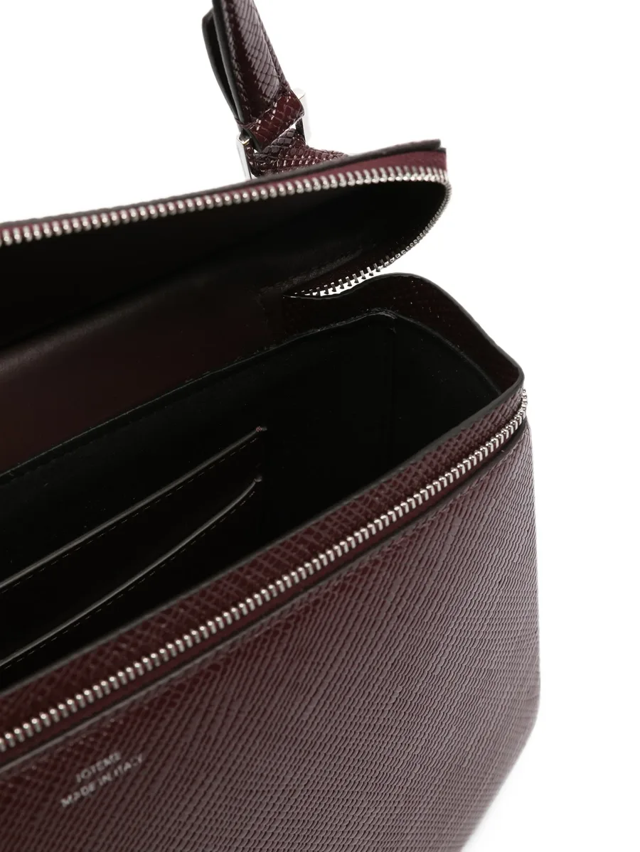 Clip palmellato-patent leather shoulder bag 4