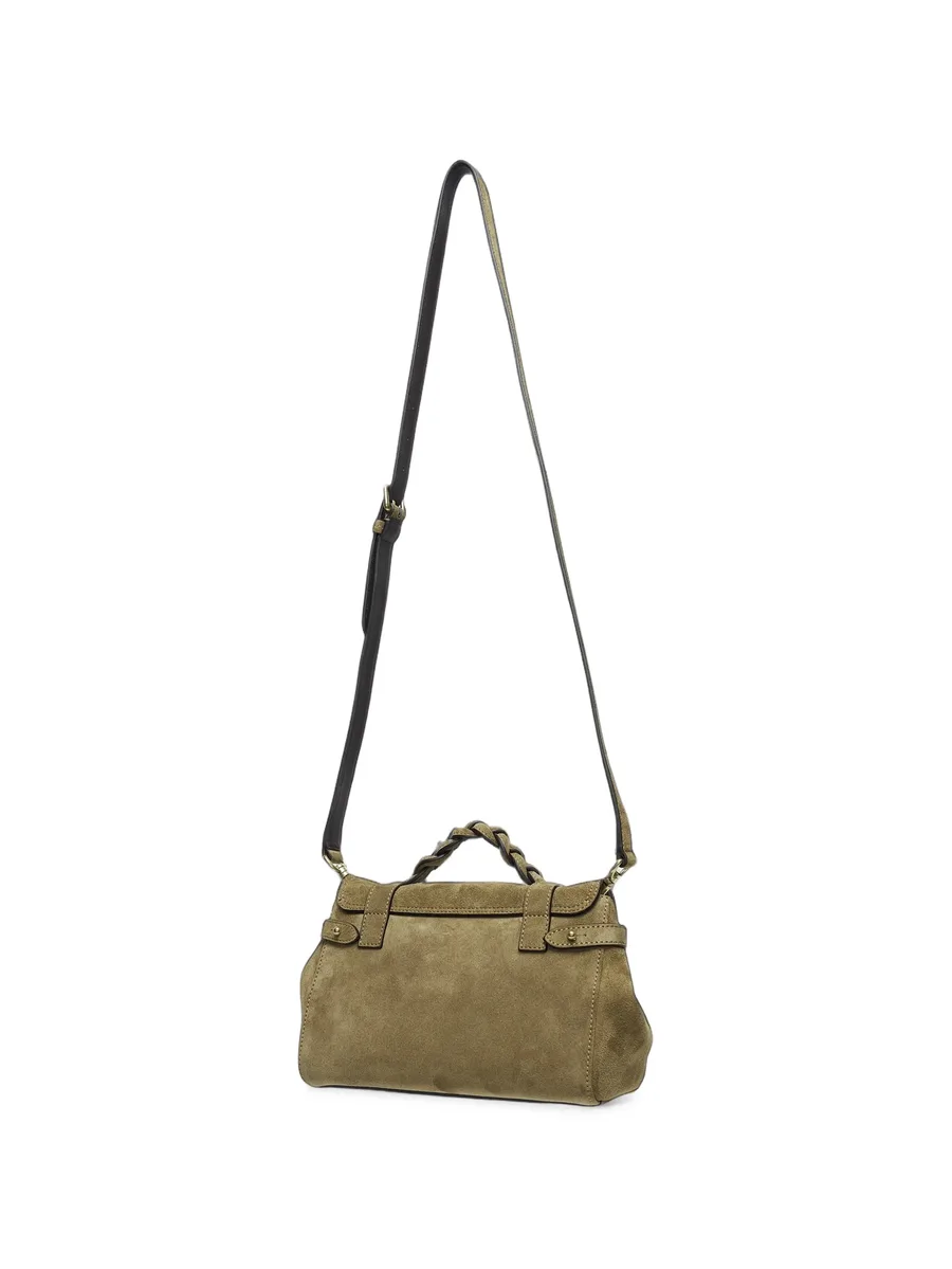 Alexa braided leather shoulder bag 2