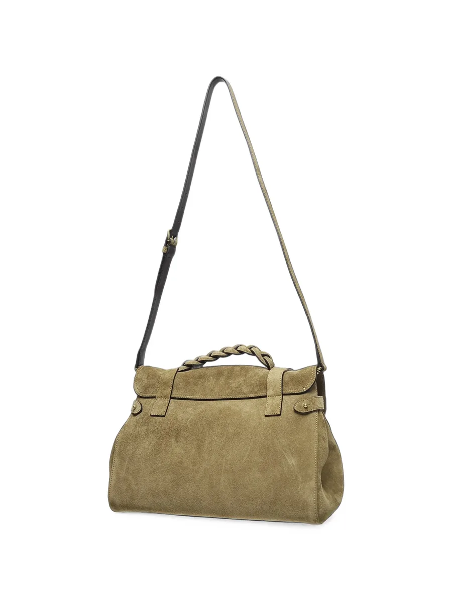 Alexa braided leather shoulder bag 2