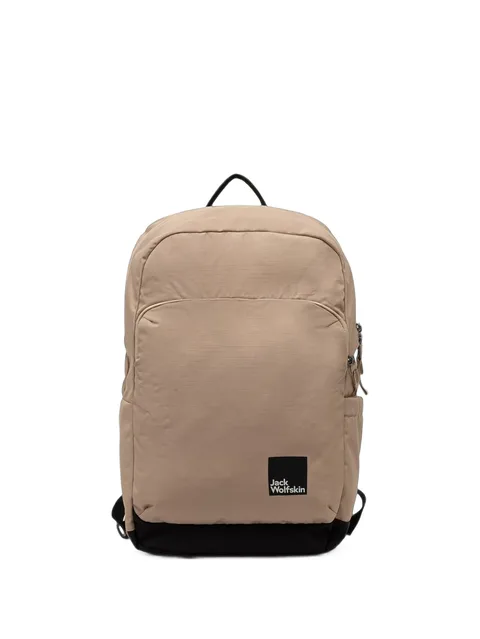 Terraview ripstop logo-patch backpack