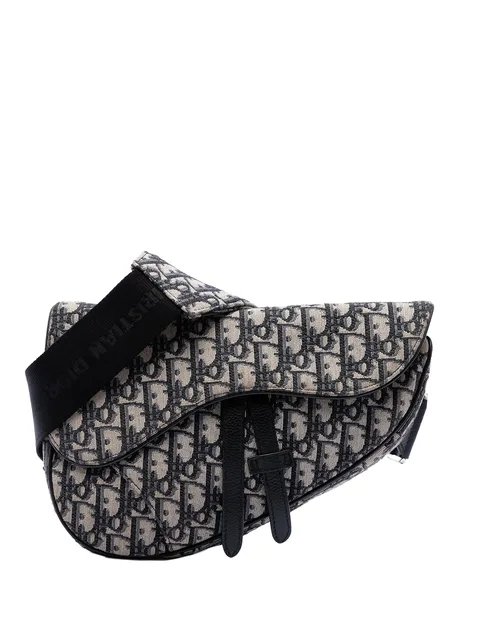 2020 Oblique Canvas Saddle crossbody bag